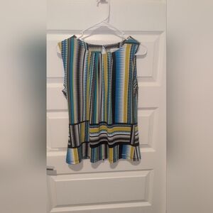 Calvin Klein Multicolor Striped Blouse